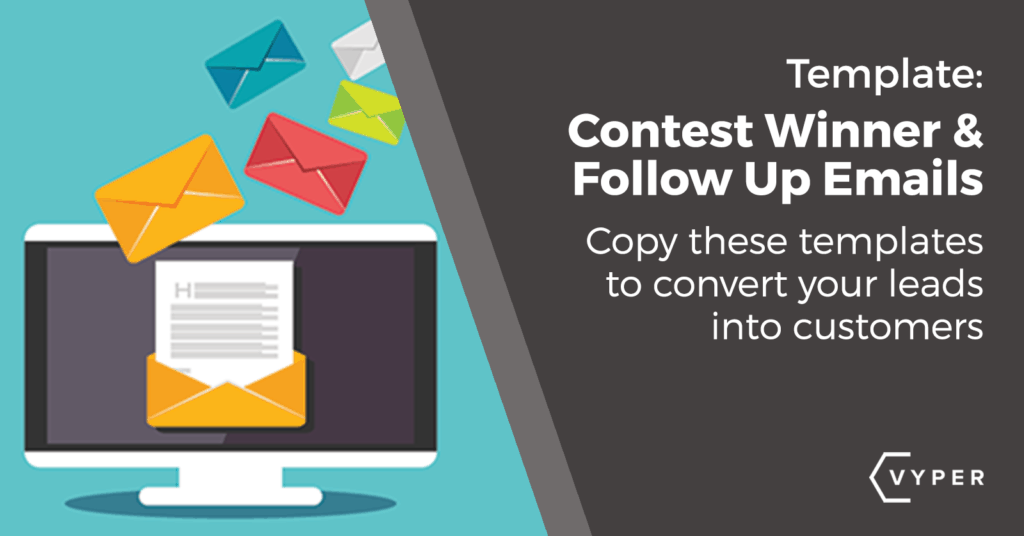 contest winner email