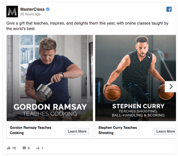masterclass facebook ads